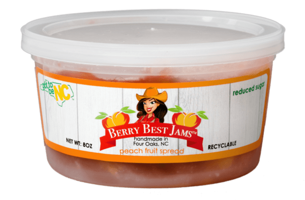 Berry Best Peach Fruit Spread