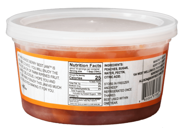 Berry Best Peach Fruit Spread - Image 2