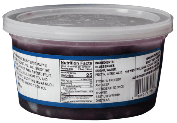 Berry Best Blueberry Fruit Spread - Image 2
